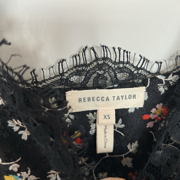 Rebecca Taylor Lace Floral Camisole - Picture 3 of 7